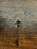 Smiley Star Hat Pin black