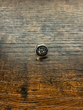 Rose Hat Pin black