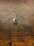 Small Strawberry Hat Pin black