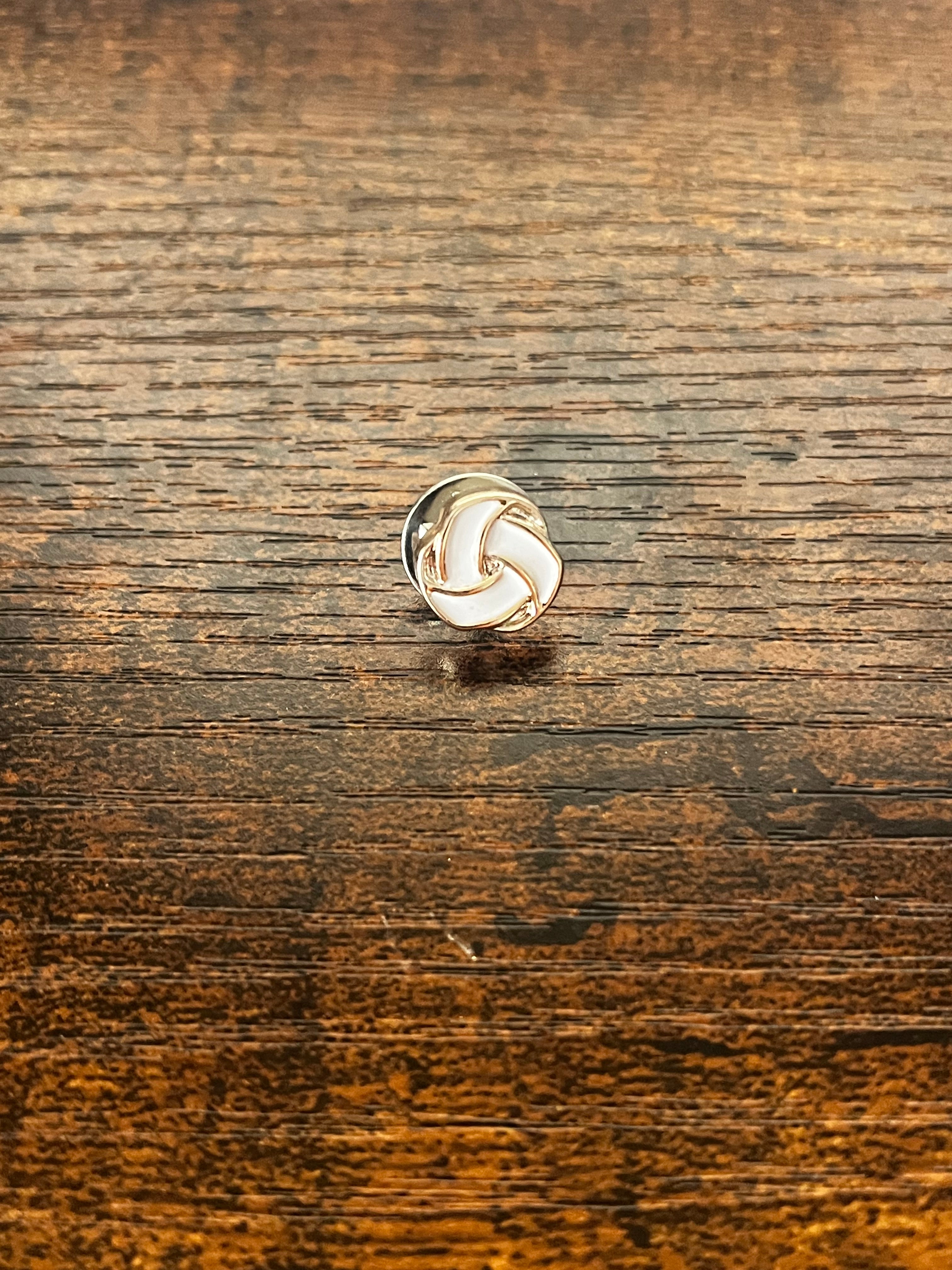 White Hat Pin