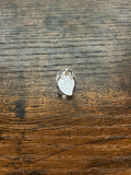 Large Strawberry Hat Pin white