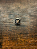 Black Flower Hat Pin
