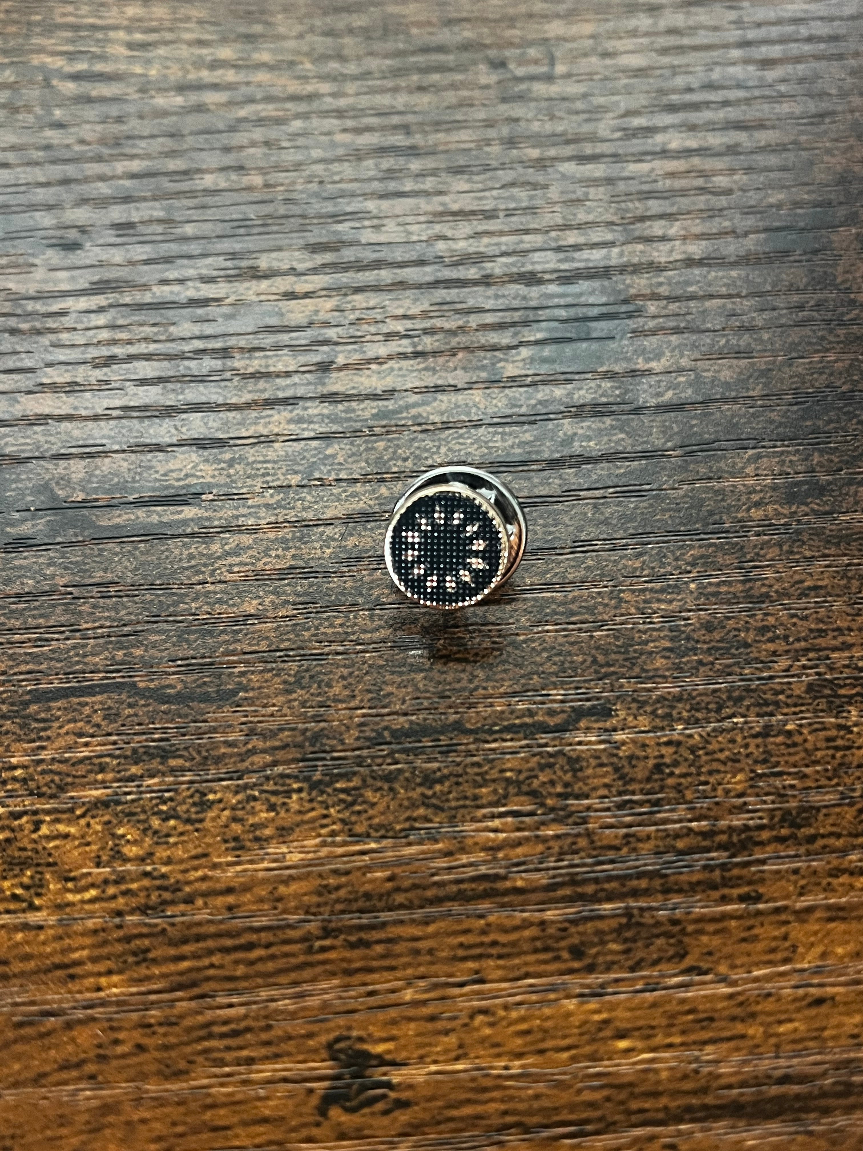 Black Sunflower Hat Pin