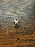 Small Black Bow Hat Pin