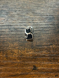 Cat Hat Pin Black