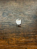 Bear Hat Pin white