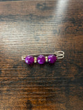 Purple Hat Pin