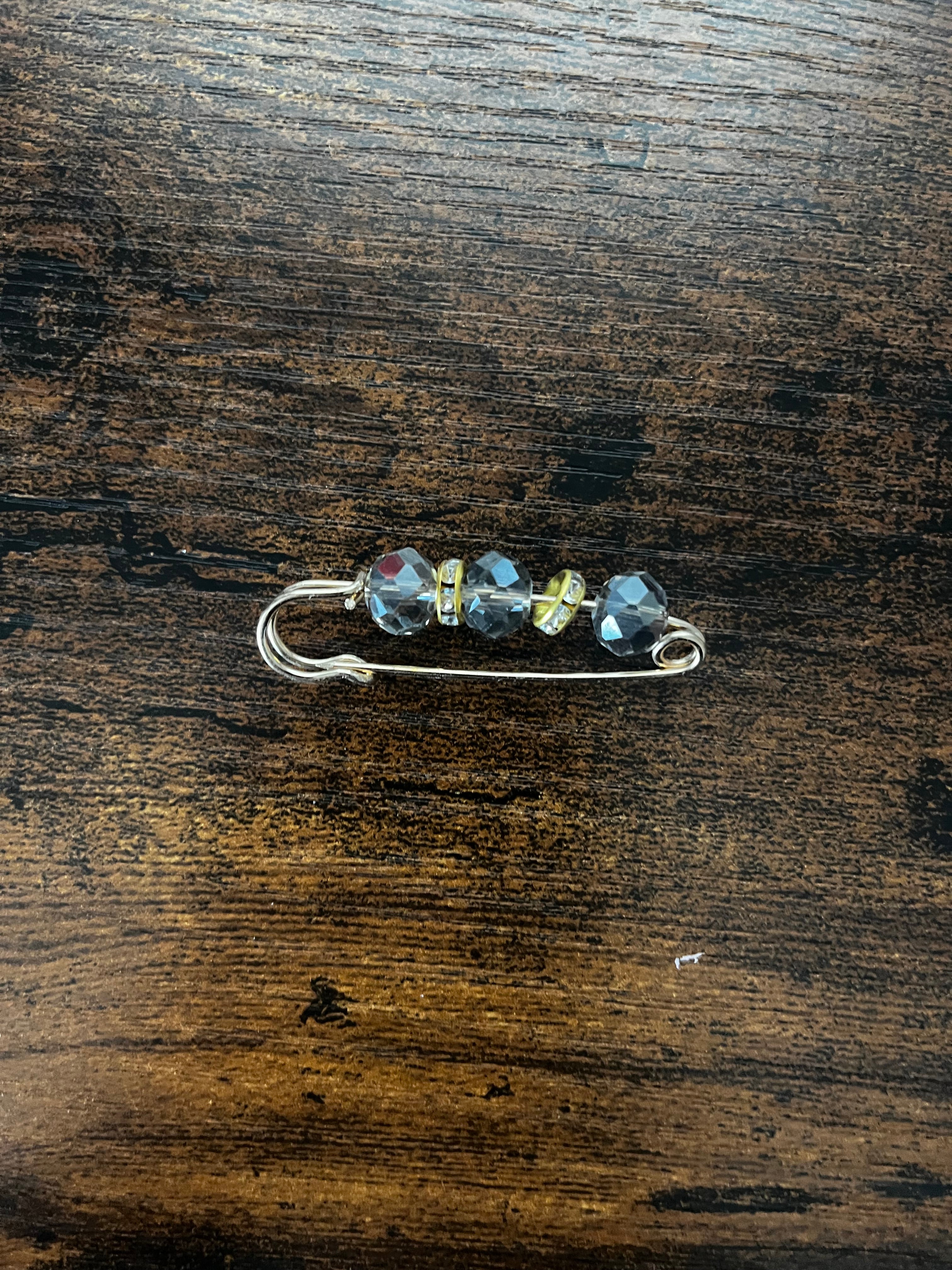 Grey Hat Pin