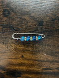 Blue Hat Pin