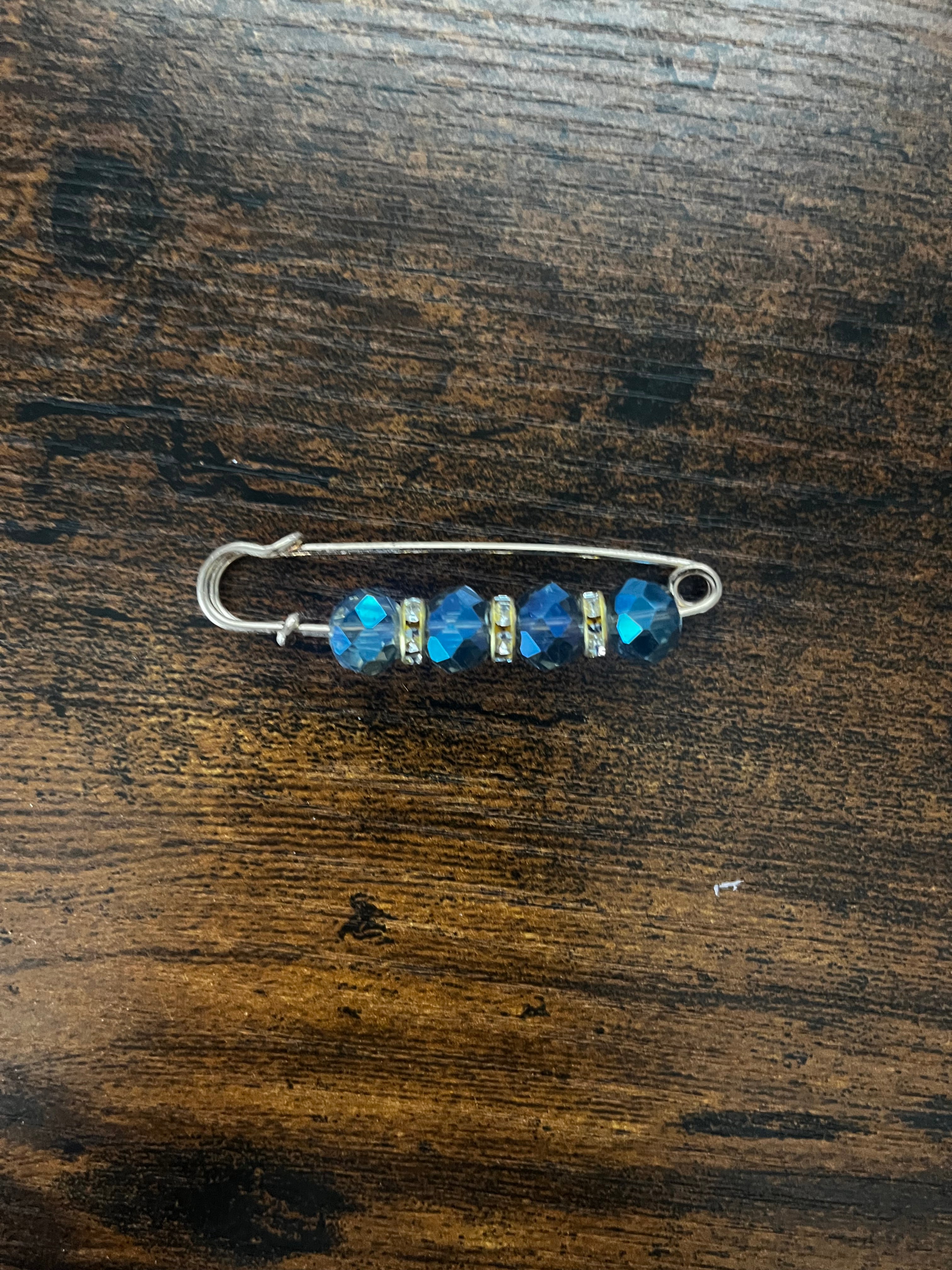 Blue Hat Pin