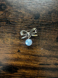 Bow & Pearl Hat Pin