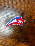 Red, White, & Blue Comet Hat Patch
