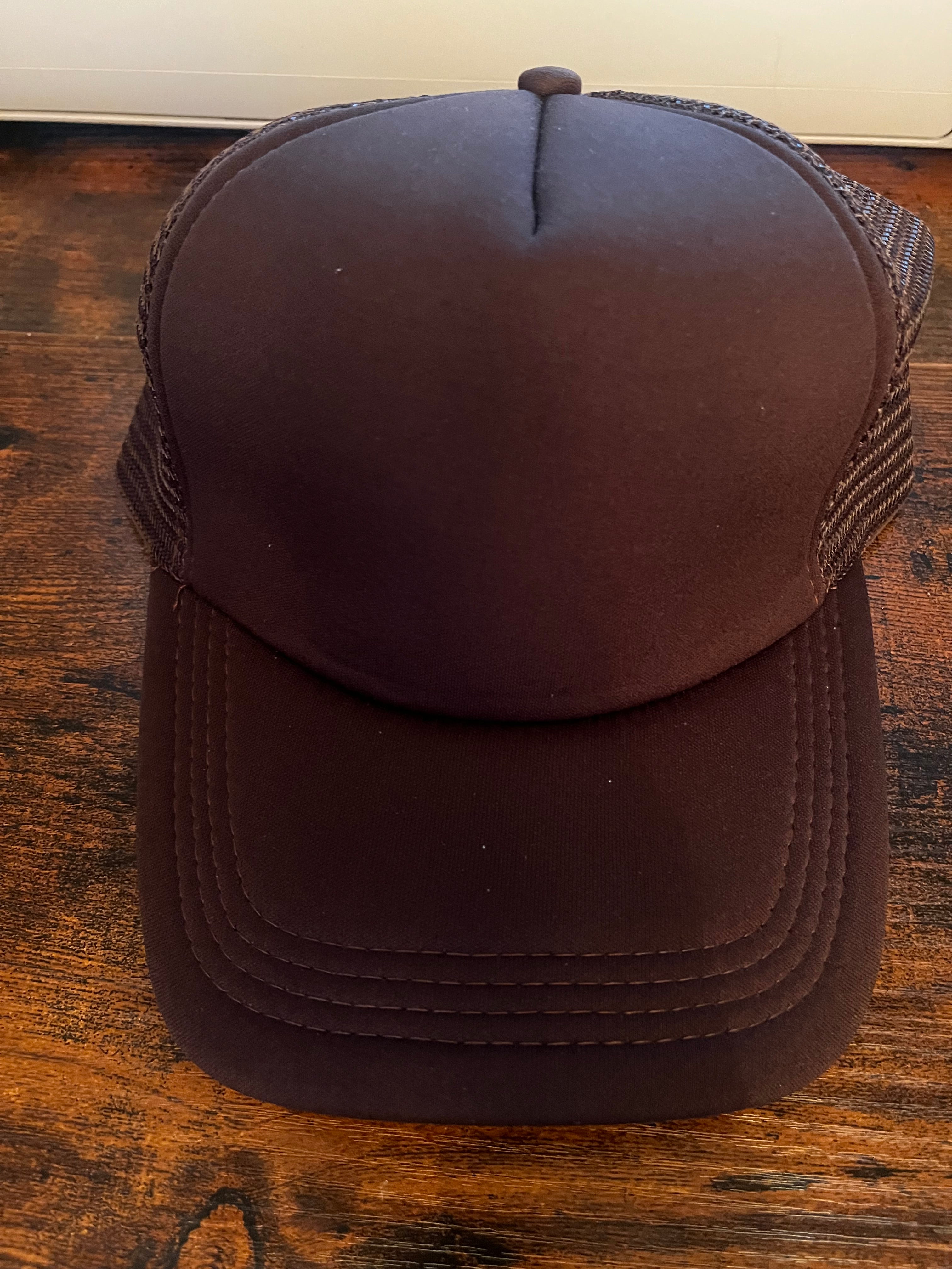 Brown Adult Trucker Hat