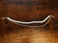 Pearl & Gold Double Hat Chain