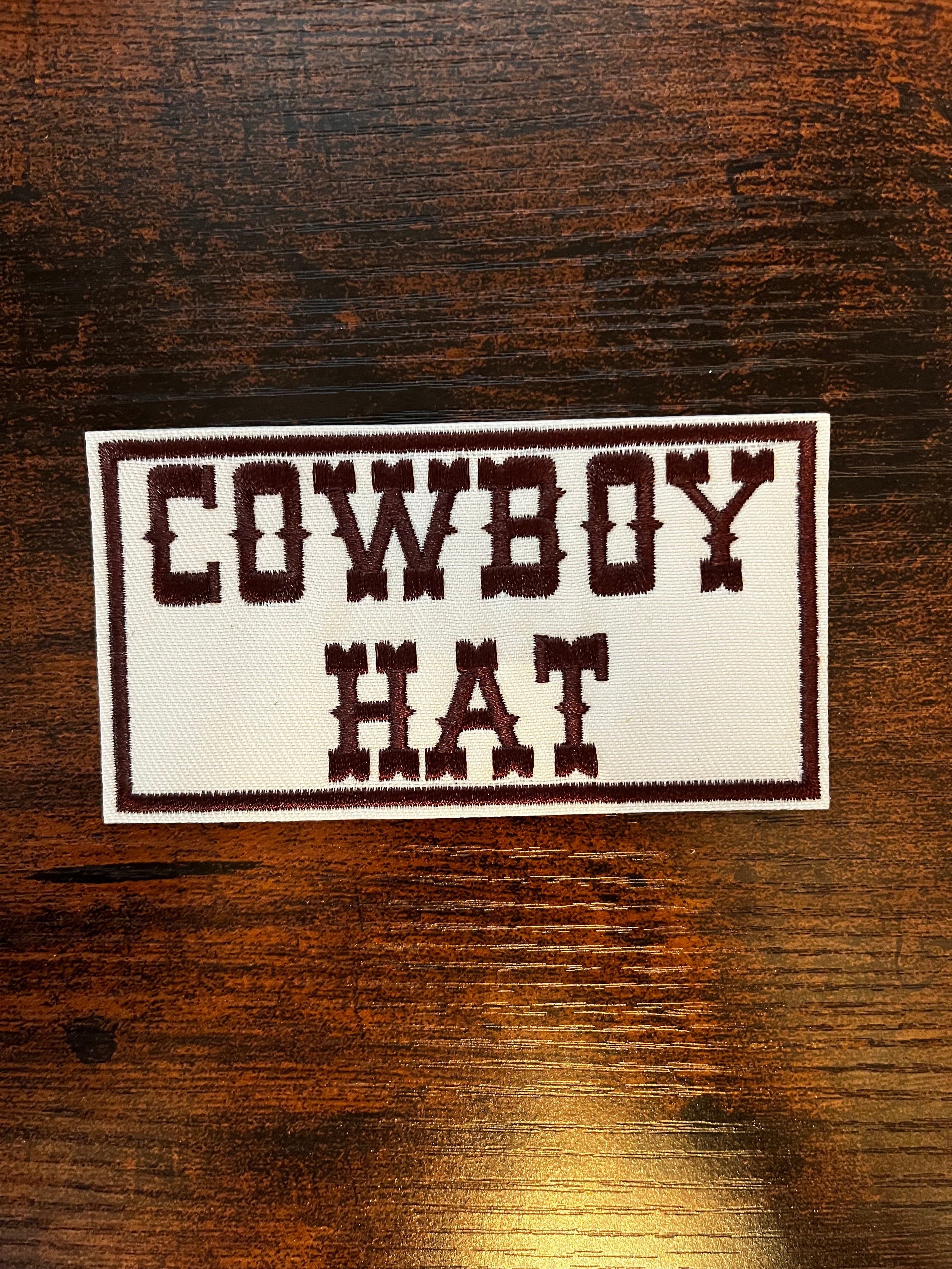 Cowboy Hat Patch