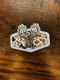 Camo Deer Hat Patch