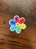 Colorful Flower Hat Patch