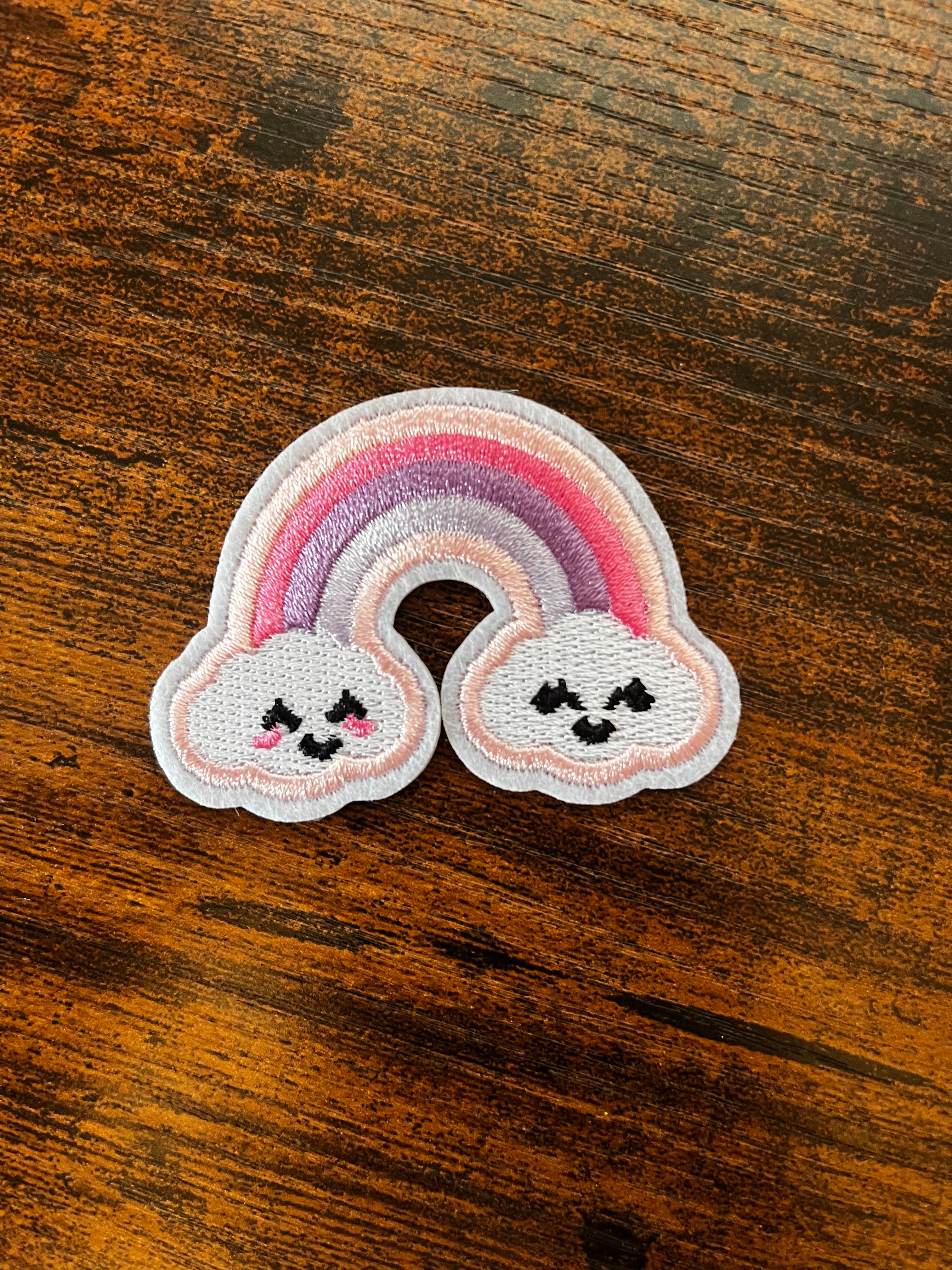 Happy Rainbow Hat Patch