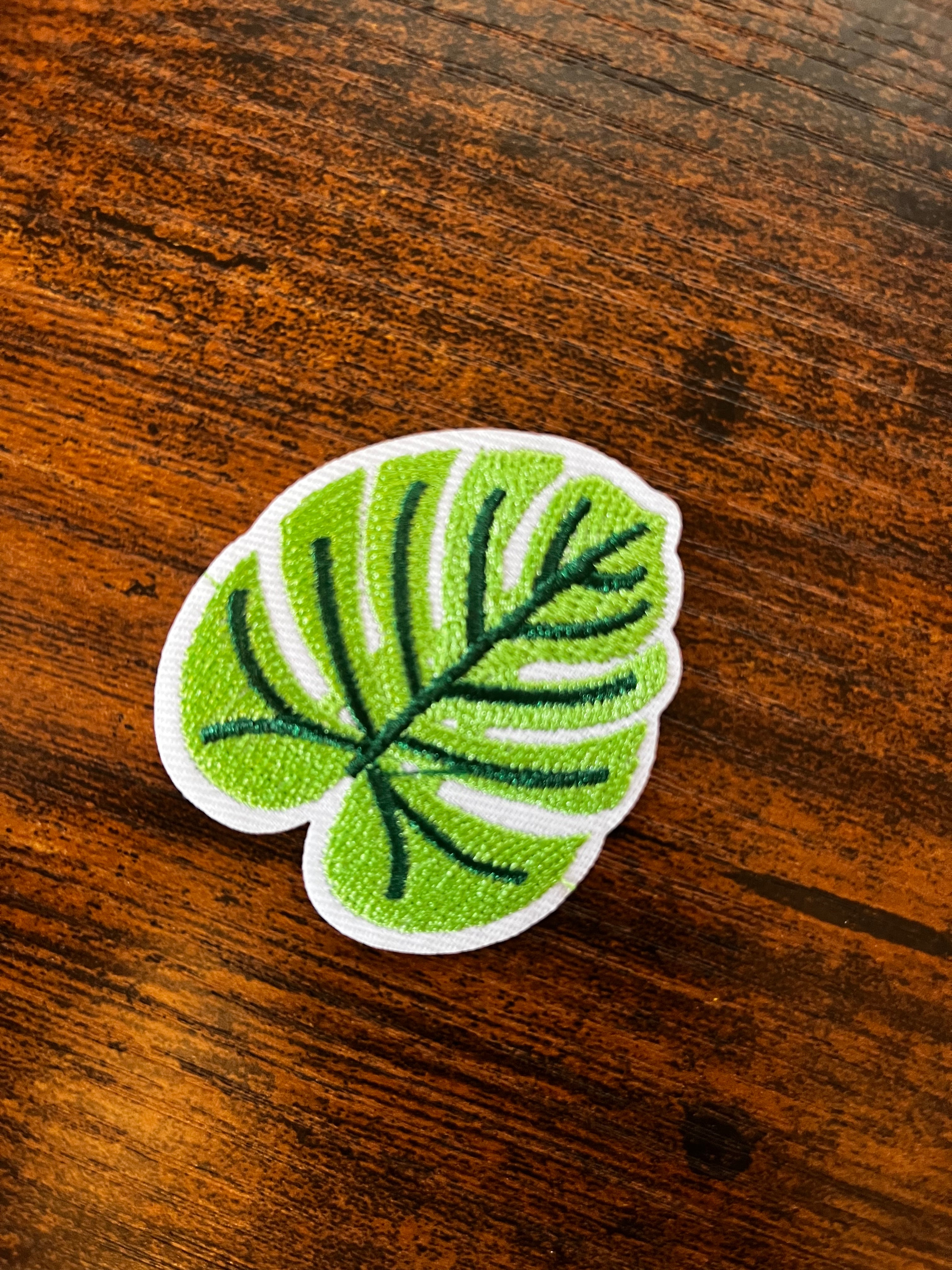 Palm Leaf Hat Patch