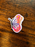 Flying Butterfly Hat Patch