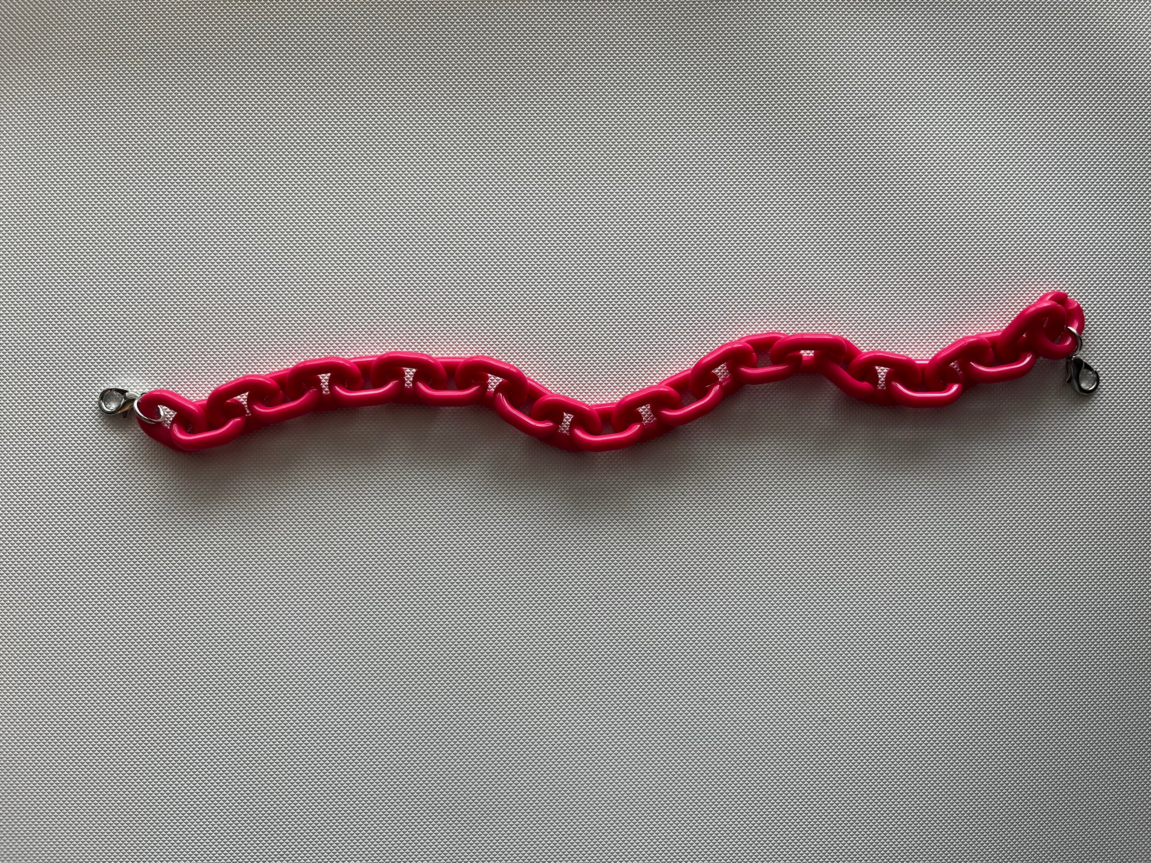 Hot Pink Hat Chain