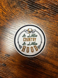 A Little Country A Little Hood Hat Patch