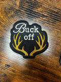 Buck Off Hat Patch