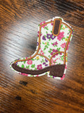 Floral Cowgirl Boot