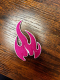 Large Hot Pink Flame