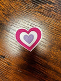 Pink & Purple Heart