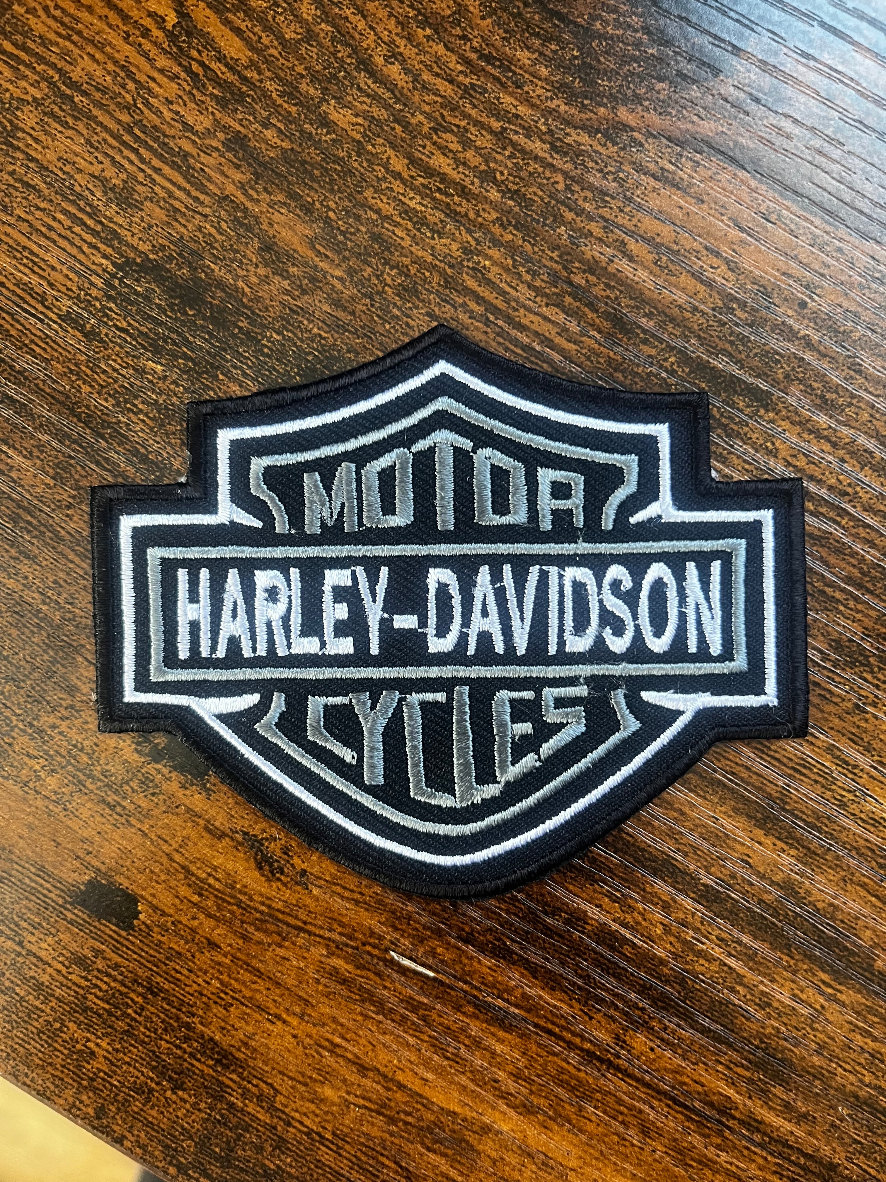 Harley Davidson Grey & Black
