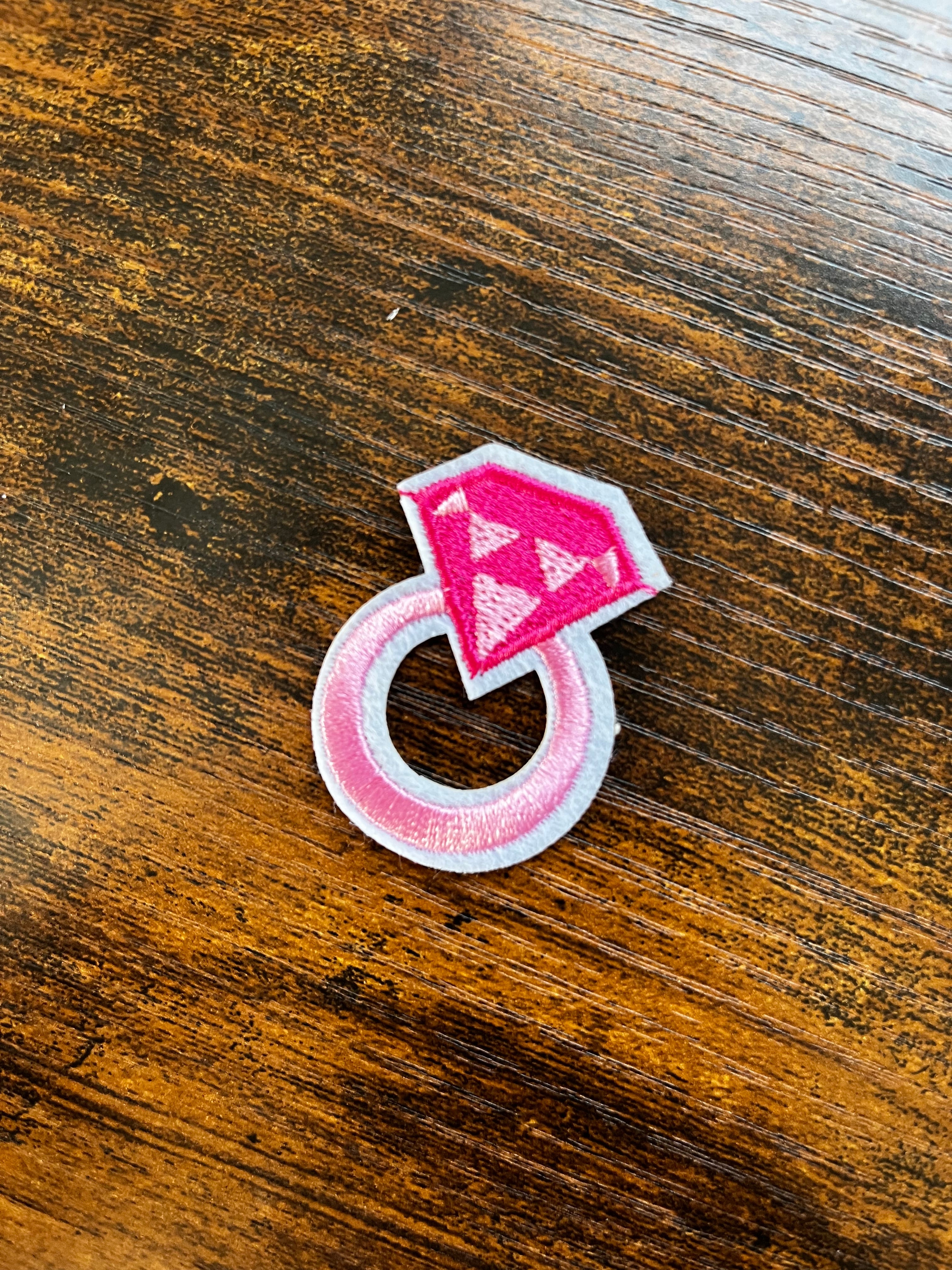 Pink Diamond Ring