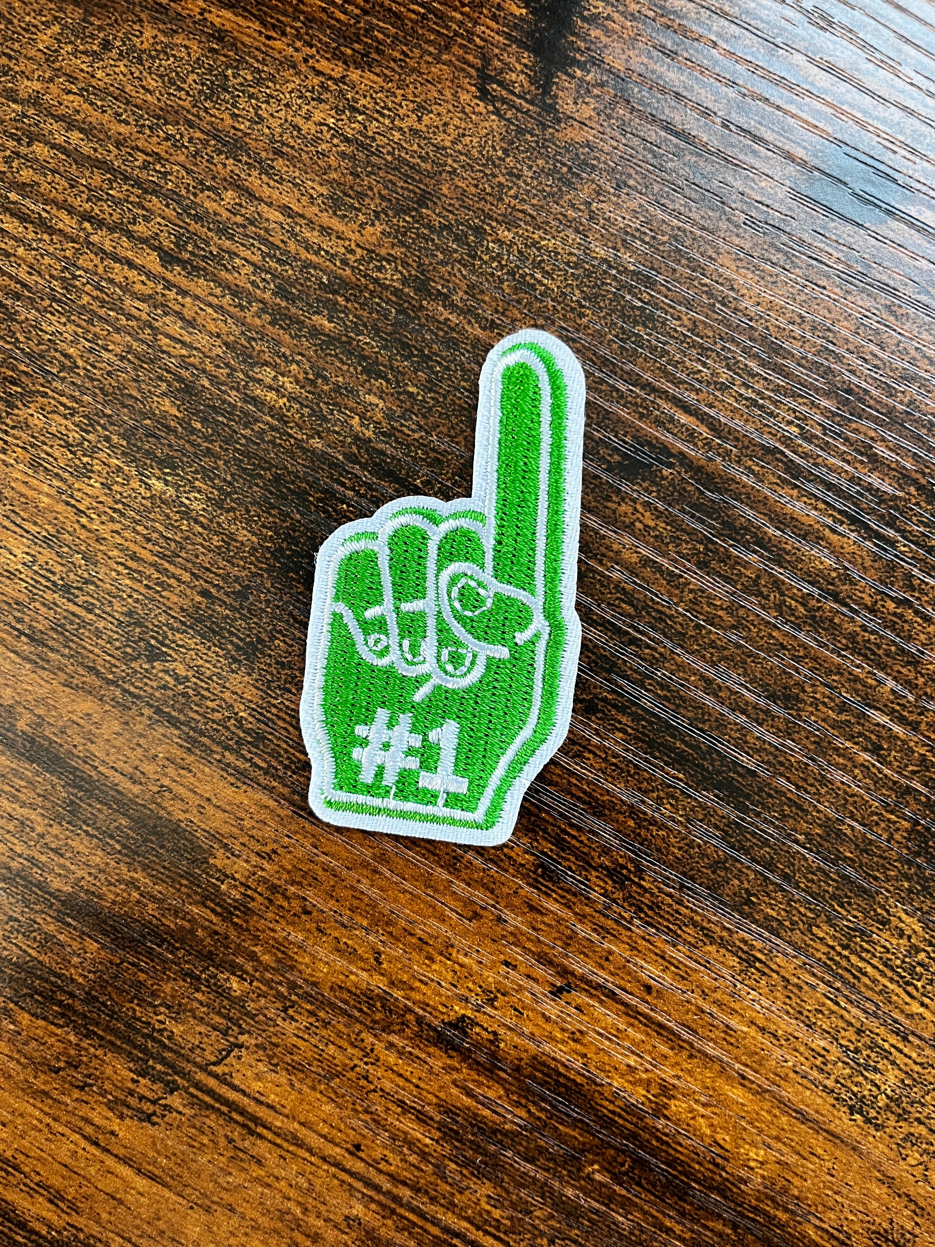 Green Foam Hand