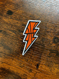 Basketball Lightning Bolt