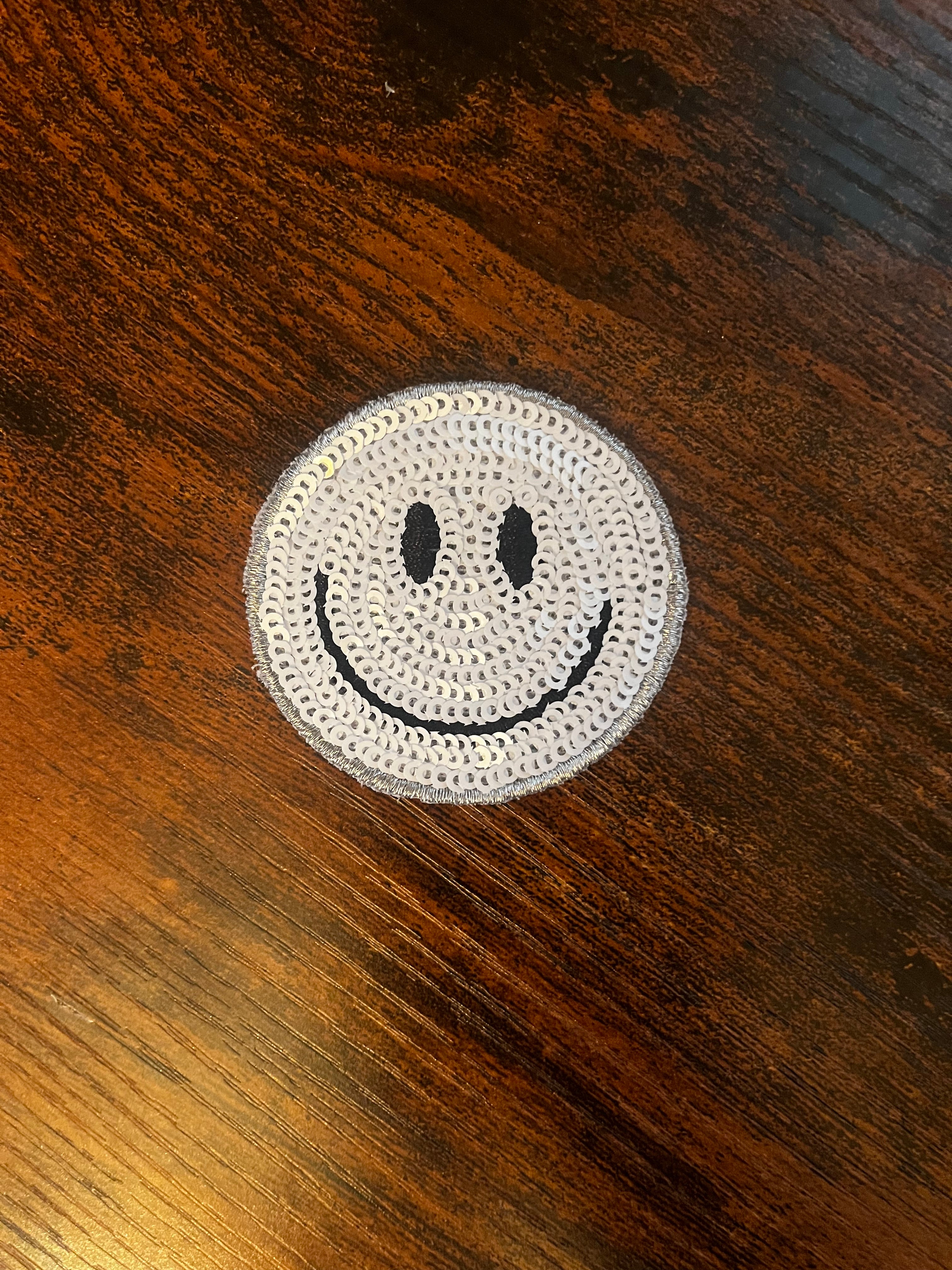 Sequin Smiley Face