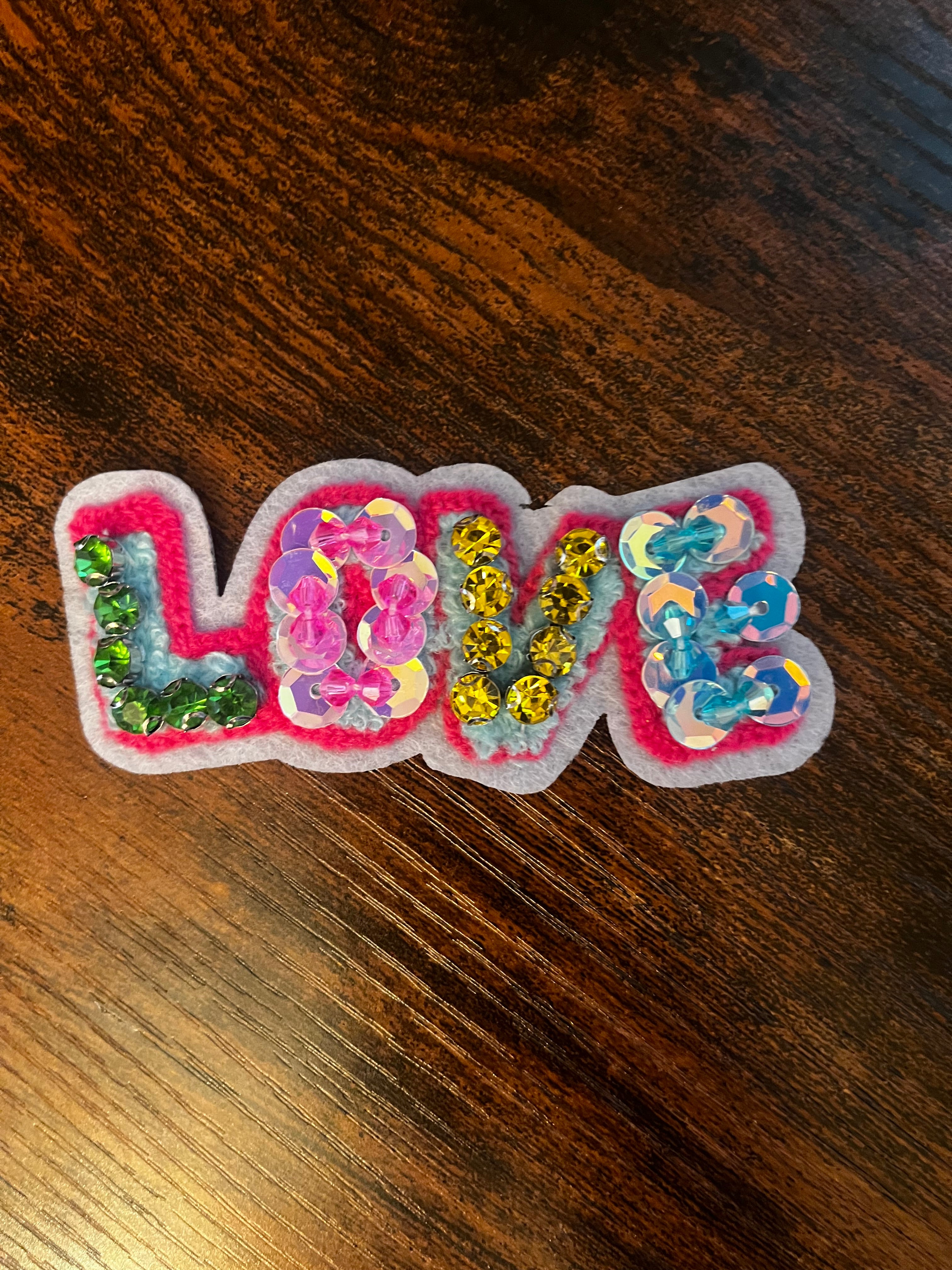 Love sequin