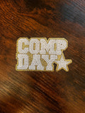 Comp Day white/sequin/glitter