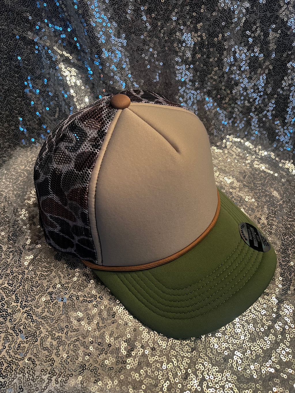 Duck Camo Magna Pony® Mesh Back Cap: Tan