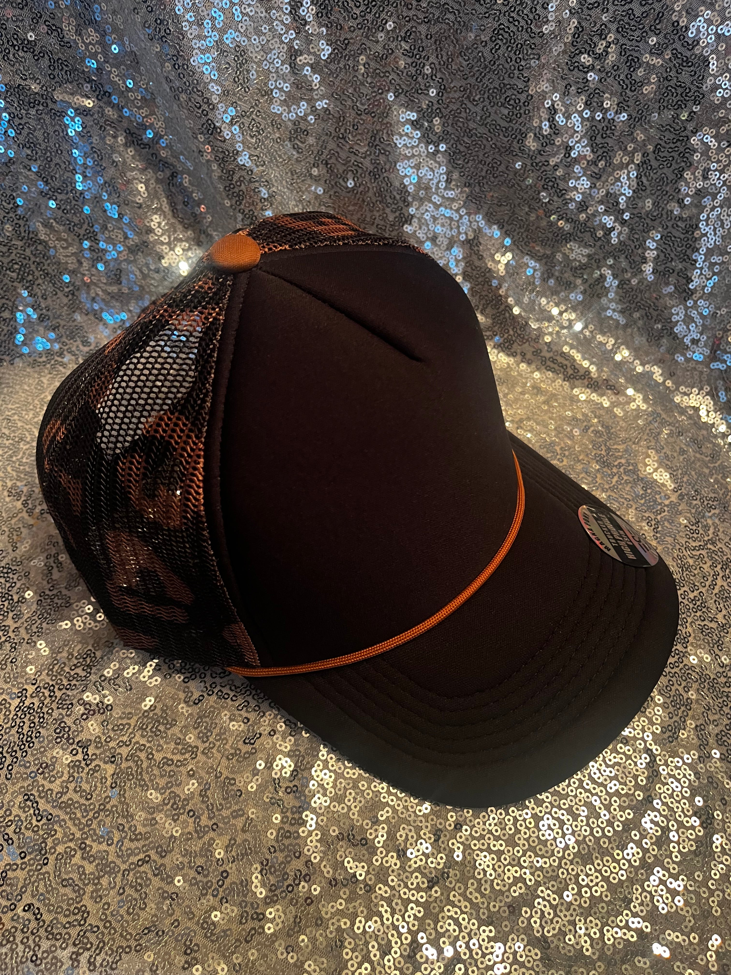 Leopard Printed Mesh Back Magna Pony® Cap