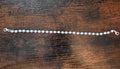 Silver Pearl Hat Chain