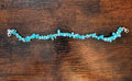 Chunky Turquoise Hat Chain