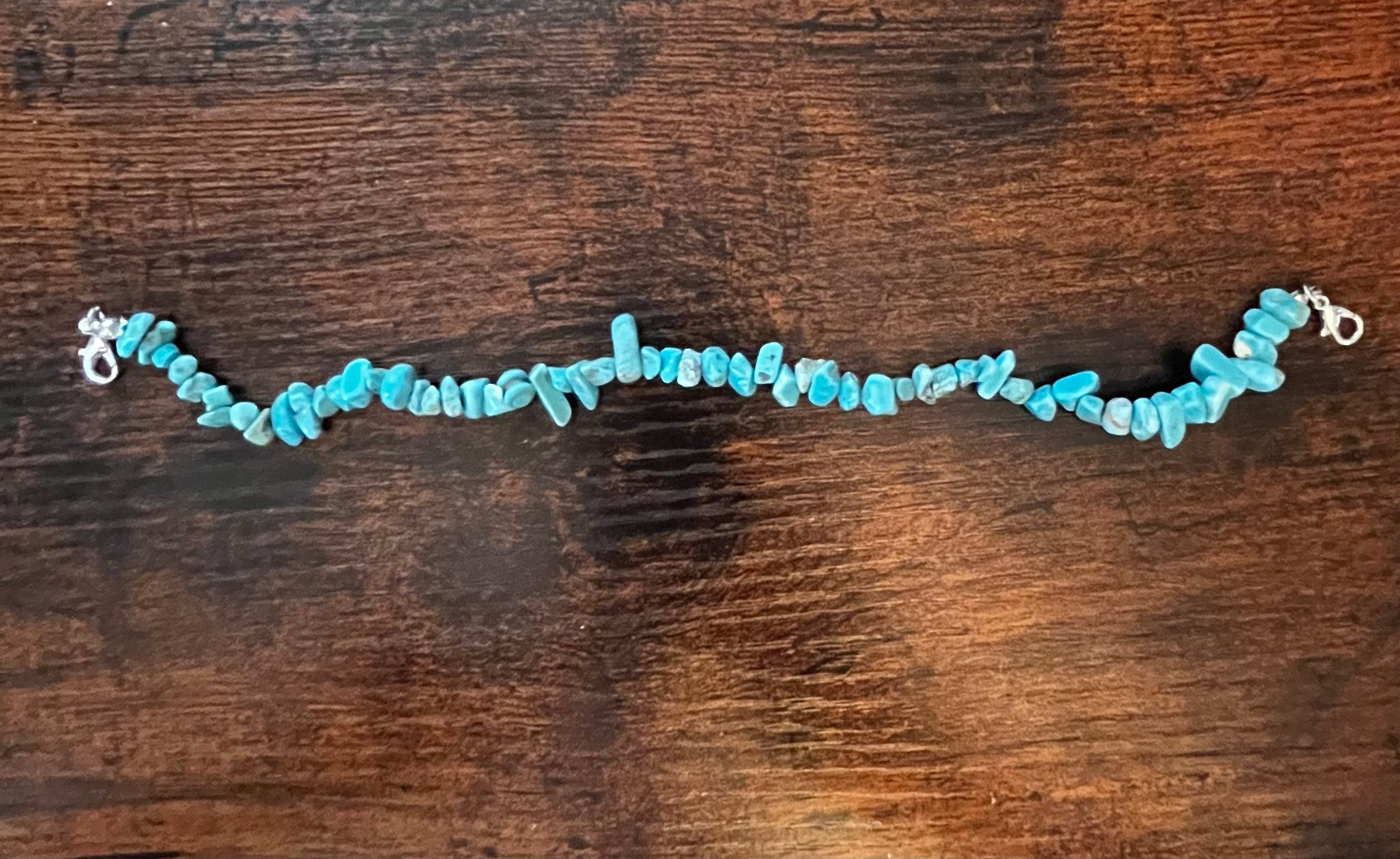 Chunky Turquoise Hat Chain