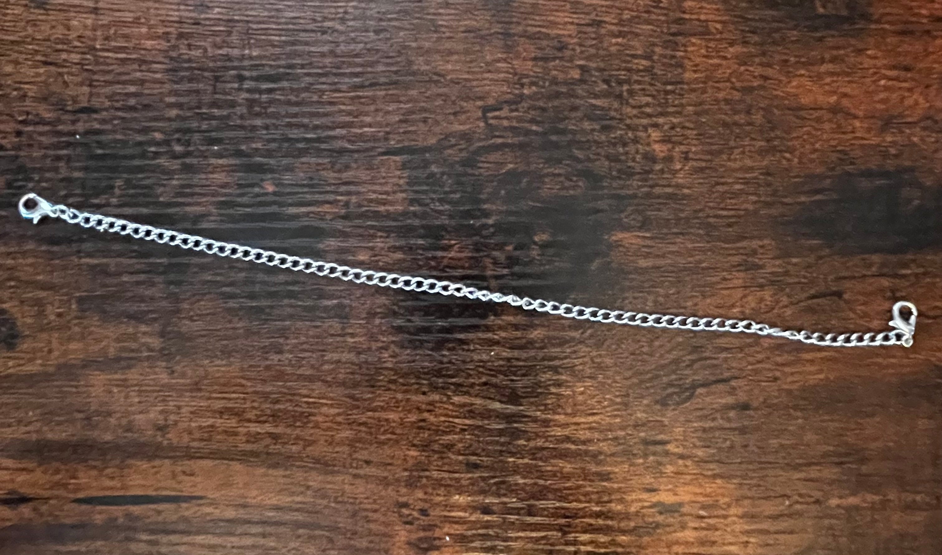 Silver Hat Chain