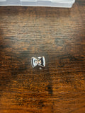 Black Large Bow Hat Pin