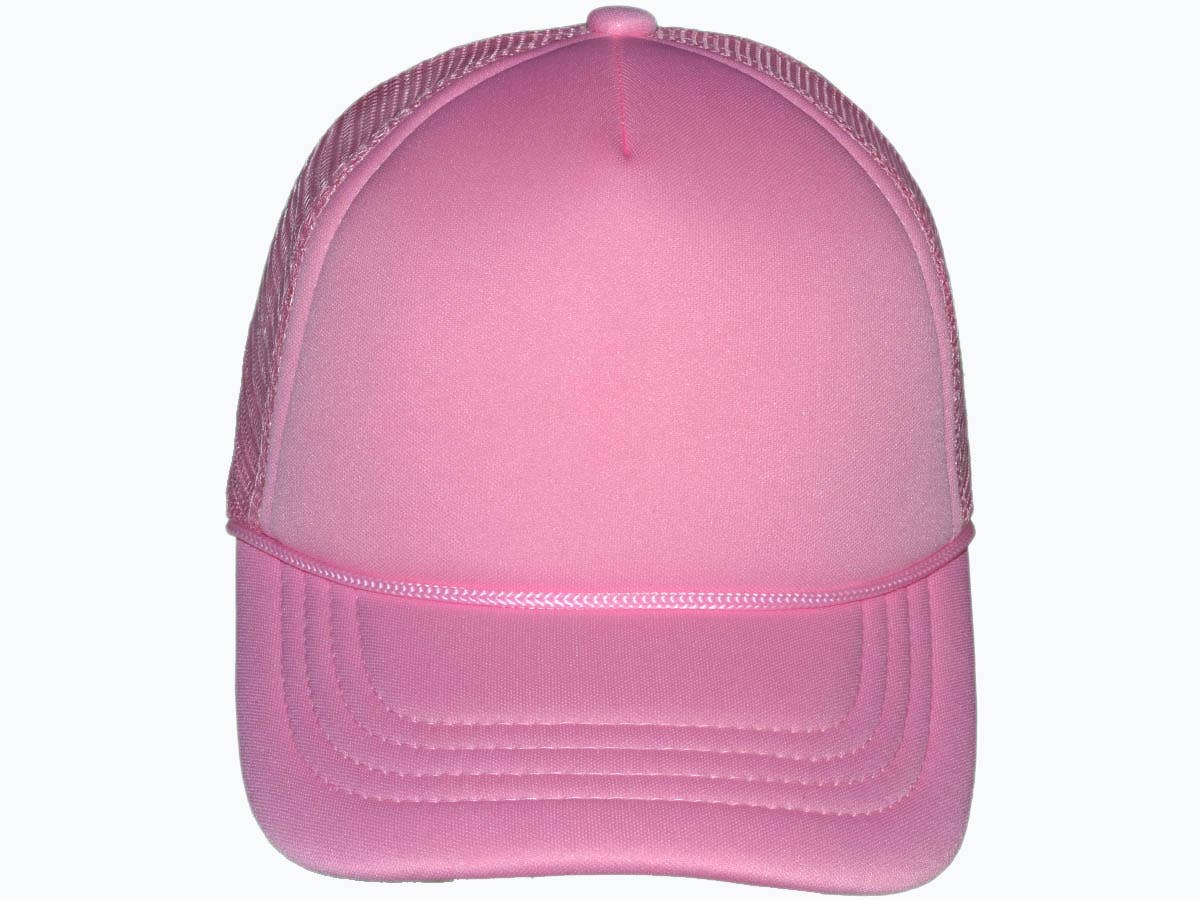 Youth Size Blank Foam Trucker Hats